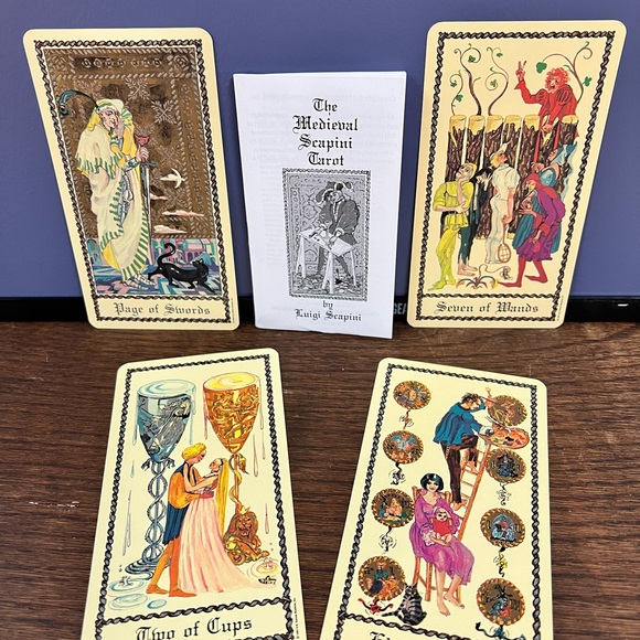 The Medieval Scapini Tarot Cards - Picture 10 of 11